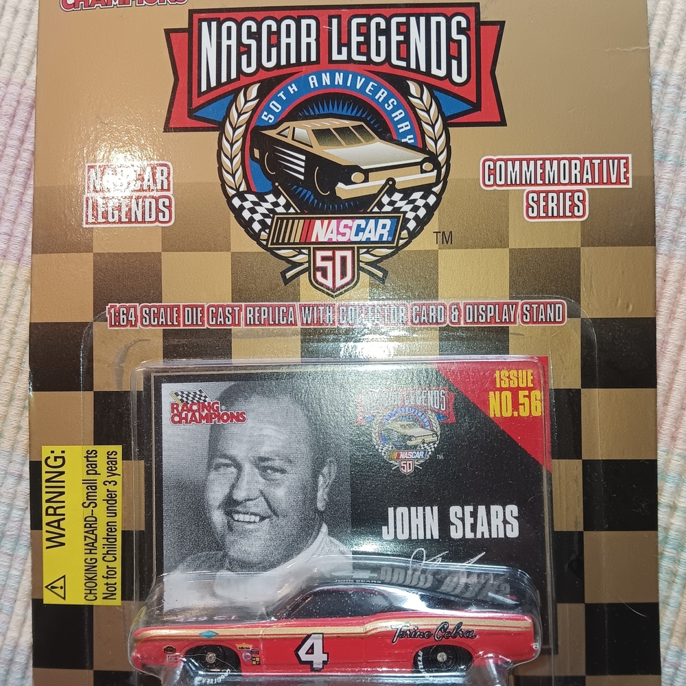 Racing Champions NASCAR Legends Die-Cast Car - Red